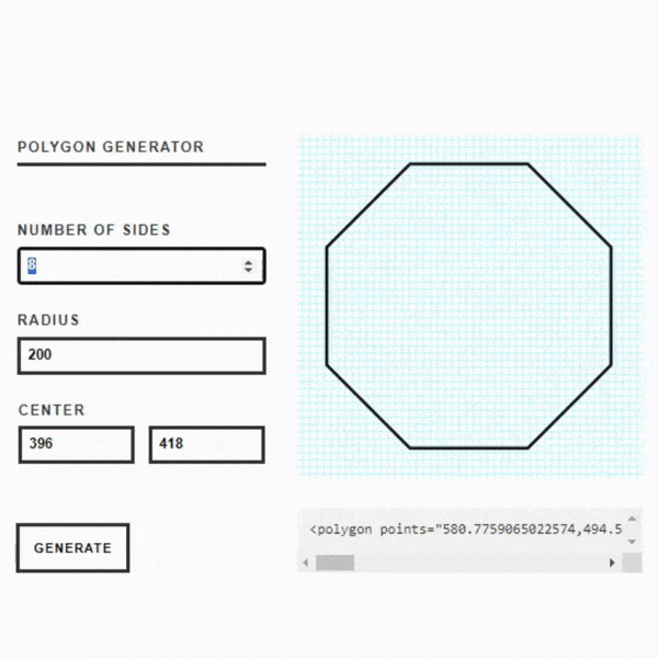 Create Your Own SVG Polygon Generator using HTML, CSS, and JavaScript.gif